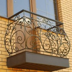 Ковані балконні огорожі