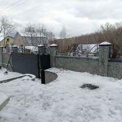 Закінчення паркану